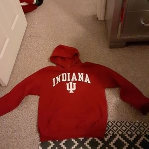 Campus Womens Hoodie Indiana U Size M